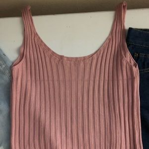 Pink Crop Top